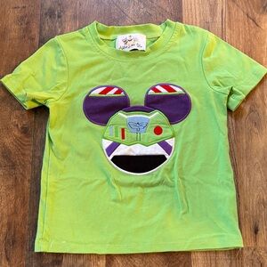 Disney Green Kids T-Shirt with Character Design